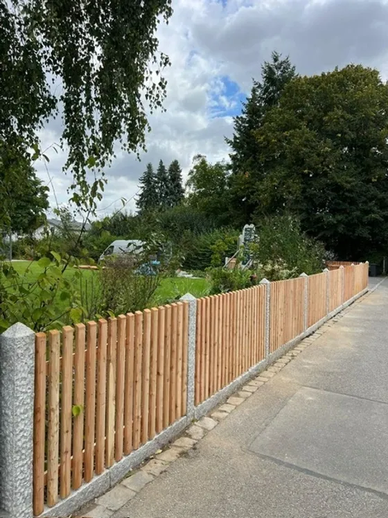 Holzzaun in Backnang - fachgerechte Ausführung vor Ort